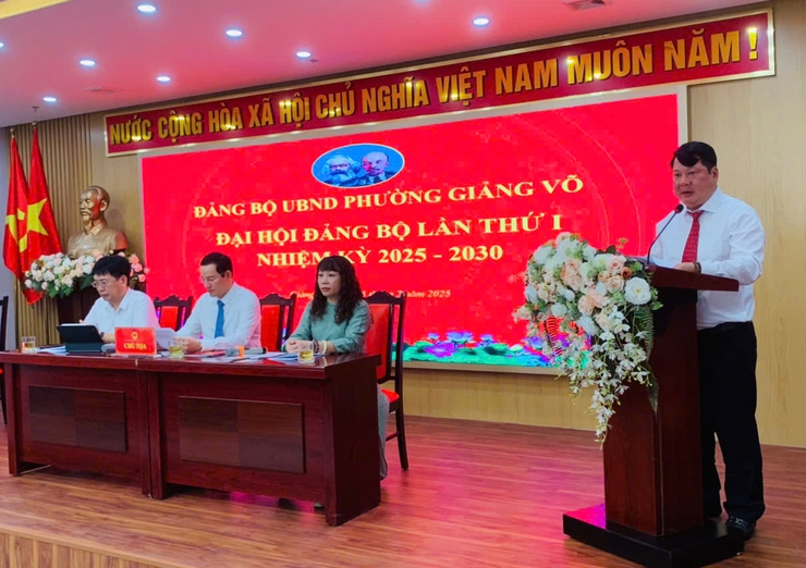 Xây dựng phường Giảng Võ văn minh, hiện đại, giàu bản sắc trong kỷ nguyên mới- Ảnh 2.