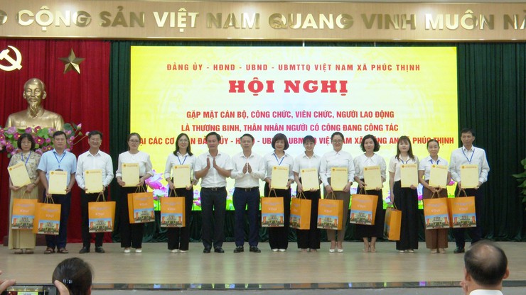 Xã Phúc Thịnh gặp mặt tri ân kỷ niệm 78 năm Ngày Thương binh - Liệt sĩ- Ảnh 1.
