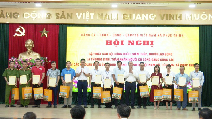 Xã Phúc Thịnh gặp mặt tri ân kỷ niệm 78 năm Ngày Thương binh - Liệt sĩ- Ảnh 2.