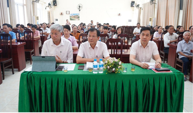 Hội nghị Uỷ ban MTTQ Việt Nam xã Ứng Thiên lần thứ nhất- Ảnh 1.