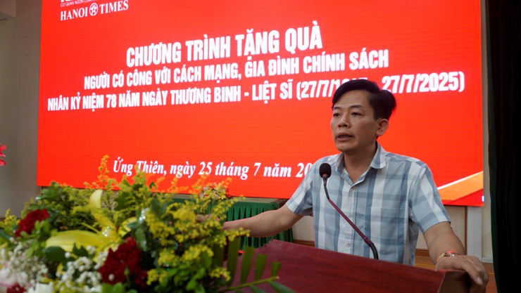 Báo Kinh tế và Đô thị tặng quà nhân ngày thương binh liệt sĩ 27/7- Ảnh 4.