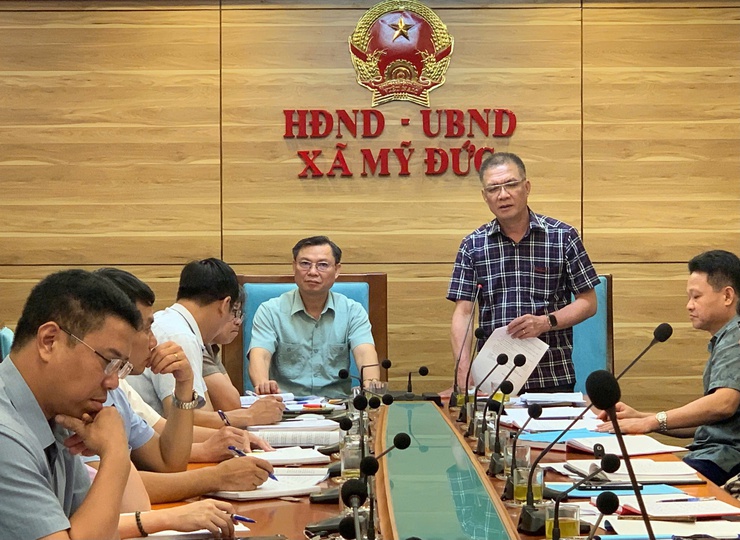 XÃ MỸ ĐỨC TẬP TRUNG ỨNG PHÓ VỚI THIÊN TAI VÀ CƠN BÃO SỐ 3 NĂM 2025- Ảnh 3.