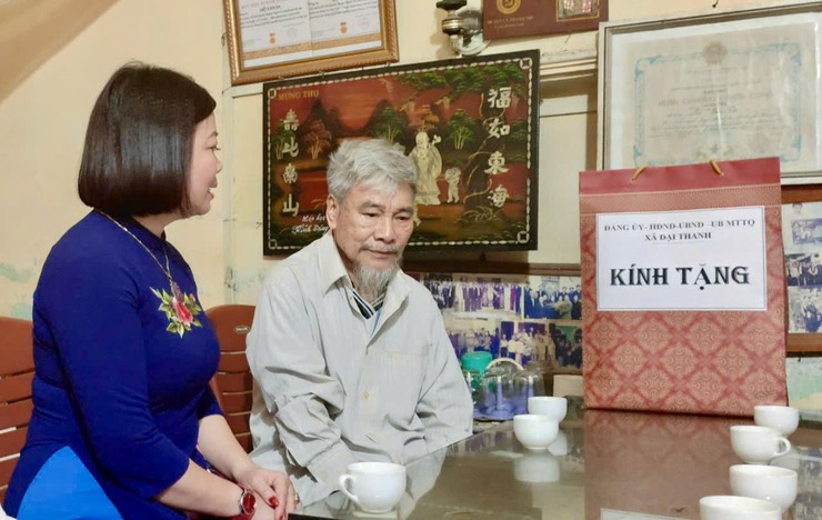 XÃ ĐẠI THANH: THĂM TẶNG QUÀ TRI ÂN CÁC THƯƠNG BỆNH BINH CÓ HOÀN CẢNH KHÓ KHĂN TRÊN ĐỊA BÀN - Ảnh 4.