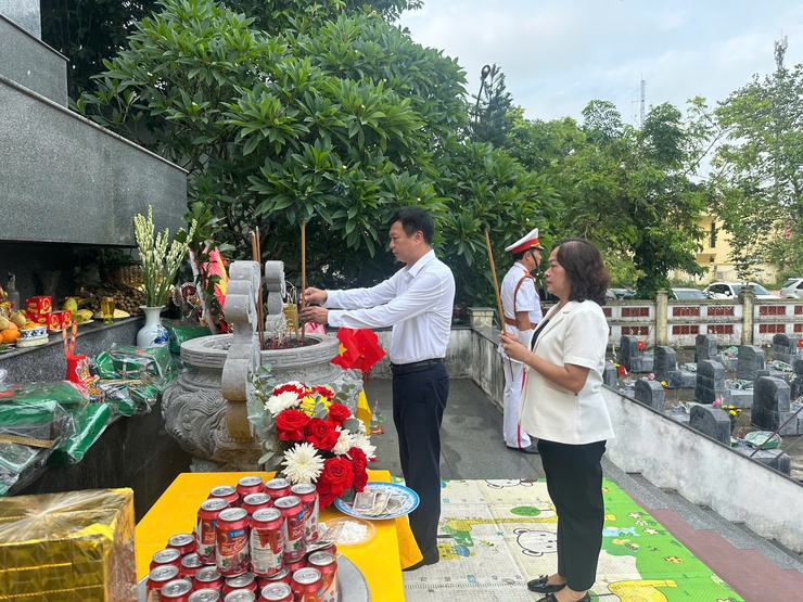 Đoàn lãnh đạo Đảng ủy - HĐND - UBND - UB MTTQ Việt Nam xã Thiên Lộc viếng Nghĩa trang liệt sỹ nhân kỷ niệm 78 năm ngày Thương binh - Liệt sỹ (27/7/1947 - 27/7/2025)- Ảnh 23.