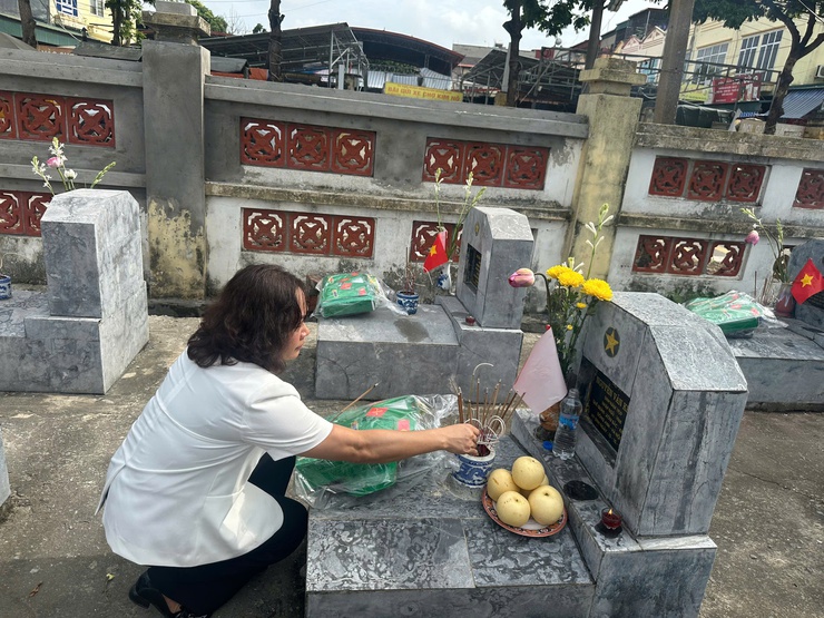 Đoàn lãnh đạo Đảng ủy - HĐND - UBND - UB MTTQ Việt Nam xã Thiên Lộc viếng Nghĩa trang liệt sỹ nhân kỷ niệm 78 năm ngày Thương binh - Liệt sỹ (27/7/1947 - 27/7/2025)- Ảnh 26.