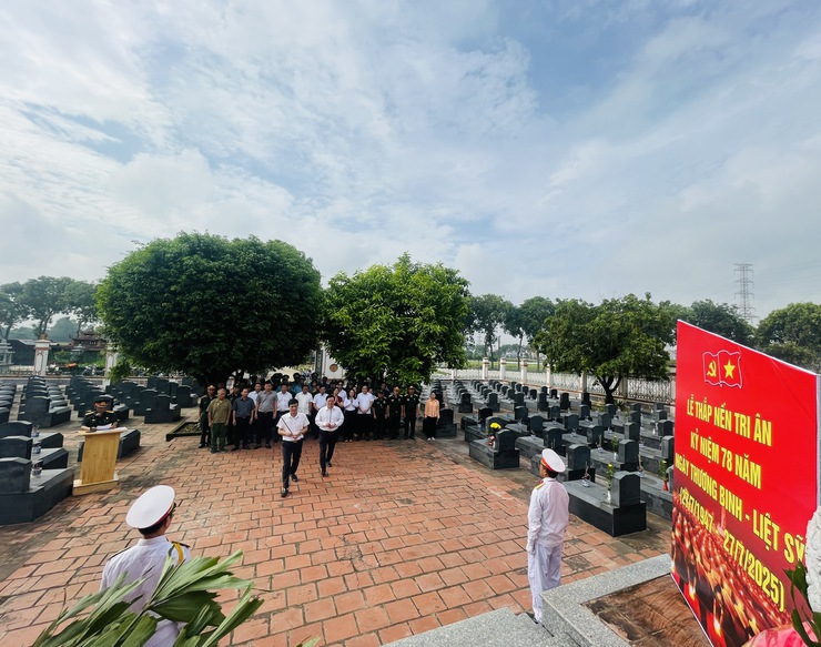 Đoàn lãnh đạo Đảng ủy - HĐND - UBND - UB MTTQ Việt Nam xã Thiên Lộc viếng Nghĩa trang liệt sỹ nhân kỷ niệm 78 năm ngày Thương binh - Liệt sỹ (27/7/1947 - 27/7/2025)- Ảnh 34.