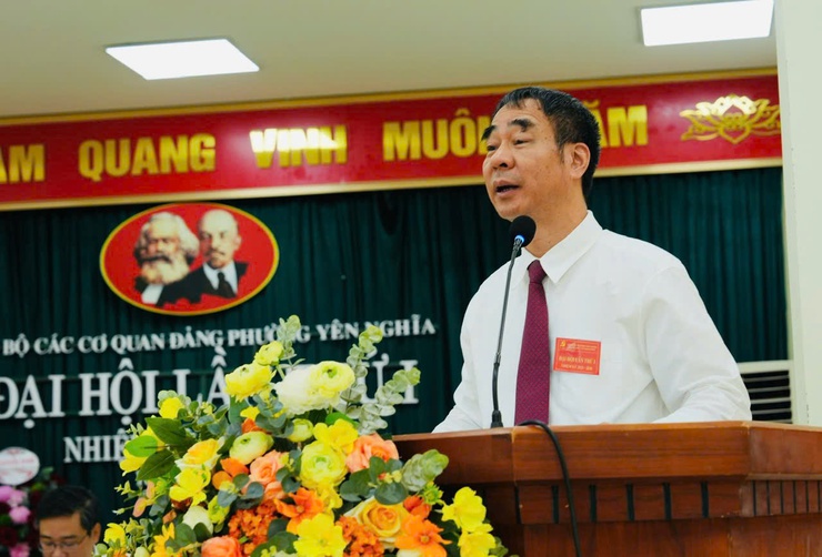 ĐẢNG BỘ CHI BỘ CÁC CƠ QUAN ĐẢNG PHƯỜNG YÊN NGHĨA TỔ CHỨC THÀNH CÔNG ĐẠI HỘI LẦN THỨ I, NHIỆM KỲ 2025 – 2030- Ảnh 3.