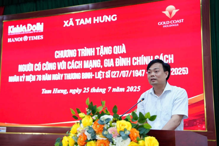 Tam Hưng: Chính quyền địa phương, Báo Kinh tế & Đô thị và Tập đoàn Bờ Biển Vàng tri ân các gia đình chính sách- Ảnh 5.