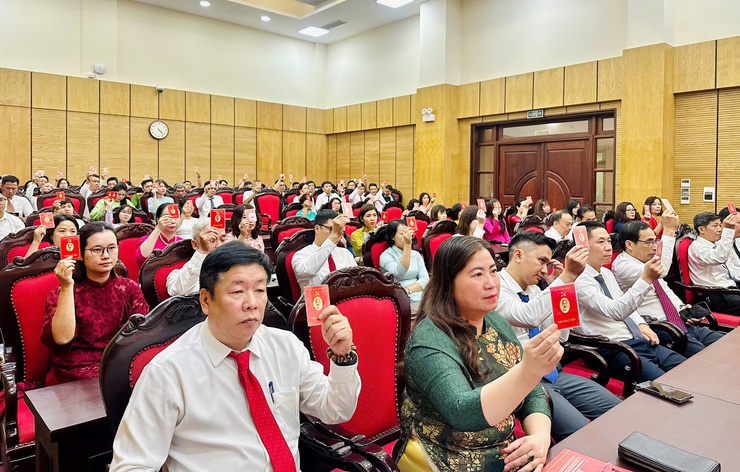 Tổ chức thành công Đại hội Đảng bộ UBND phường Ngọc Hà lần thứ I, nhiệm kỳ 2025 - 2030- Ảnh 12.