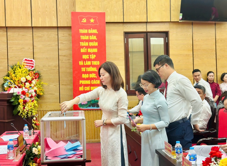 Tổ chức thành công Đại hội Đảng bộ UBND phường Ngọc Hà lần thứ I, nhiệm kỳ 2025 - 2030- Ảnh 9.