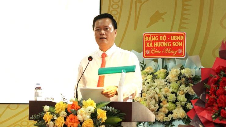 Đại hội Đảng bộ các cơ quan Đảng xã Hương Sơn lần thứ I- Ảnh 7.