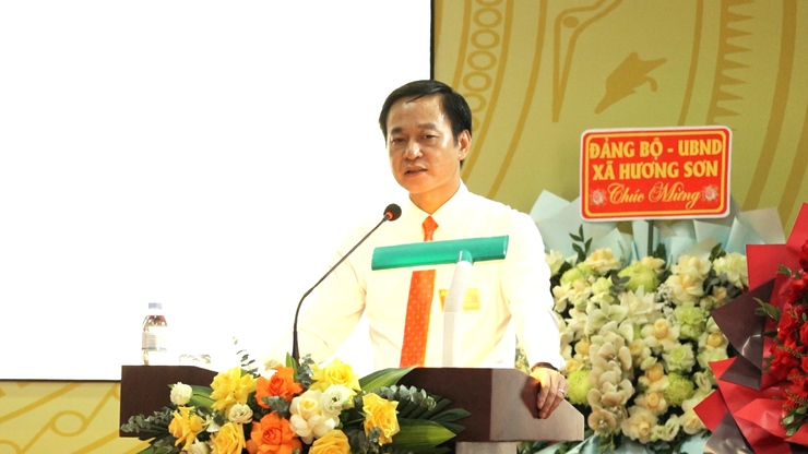 Đại hội Đảng bộ các cơ quan Đảng xã Hương Sơn lần thứ I- Ảnh 5.