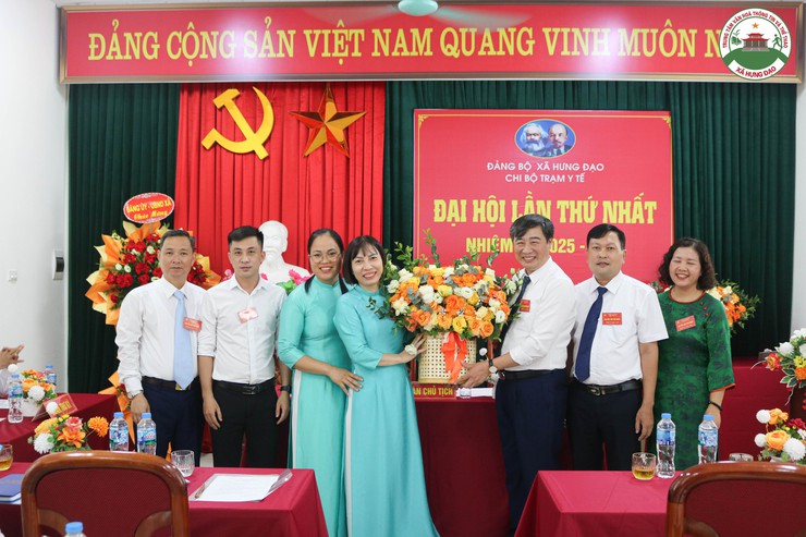 Chi bộ Trạm Y tế xã Hưng Đạo tổ chức Đại hội lần thứ I nhiệm kỳ 2025-2030- Ảnh 6.