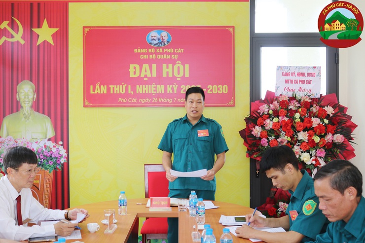 Xã Phú Cát: Hoàn thành đại hội các chi bộ nhiệm kỳ 2025 - 2030- Ảnh 6.
