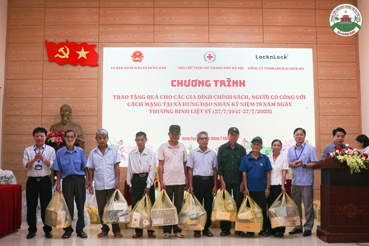 Xã Hưng Đạo Trao quà nhân đạo – tri ân người có công với cách mạng- Ảnh 6.