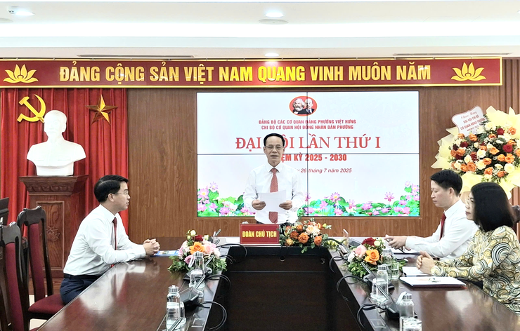 Đại hội Chi bộ cơ quan HĐND phường Việt Hưng lần thứ I, nhiệm kỳ 2025 - 2030 thành công tốt đẹp- Ảnh 2.