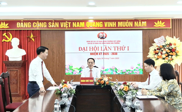 Đại hội Chi bộ cơ quan HĐND phường Việt Hưng lần thứ I, nhiệm kỳ 2025 - 2030 thành công tốt đẹp- Ảnh 4.