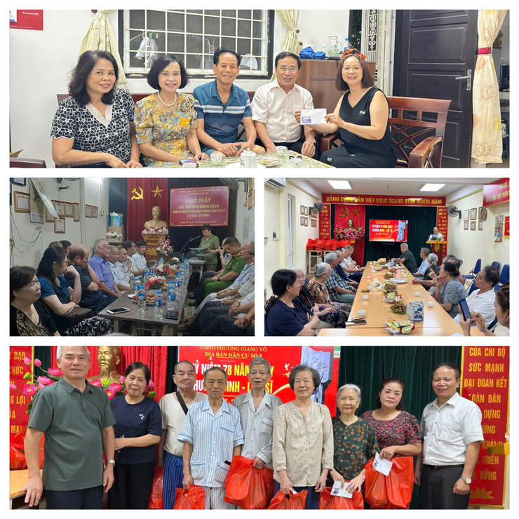 Phường Giảng Võ: Tiếp nối truyền thống, tri ân anh hùng liệt sỹ, người có công, gia đình chính sách- Ảnh 3.