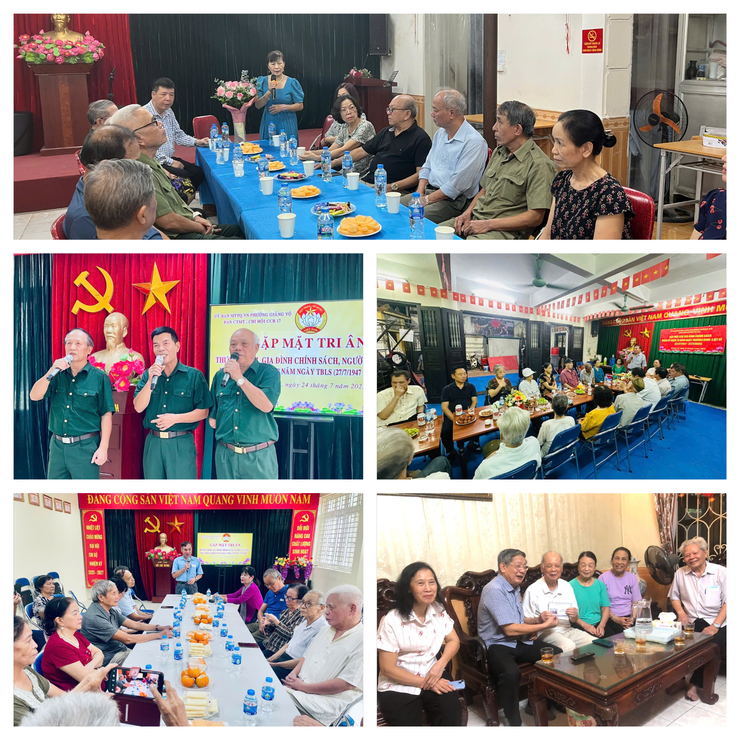 Phường Giảng Võ: Tiếp nối truyền thống, tri ân anh hùng liệt sỹ, người có công, gia đình chính sách- Ảnh 7.