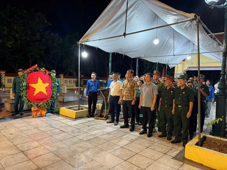 Hòa Xá tổ chức Lễ “Thắp nến tri ân các anh hùng liệt sĩ” – Sáng mãi lòng biết ơn vô hạn- Ảnh 7.