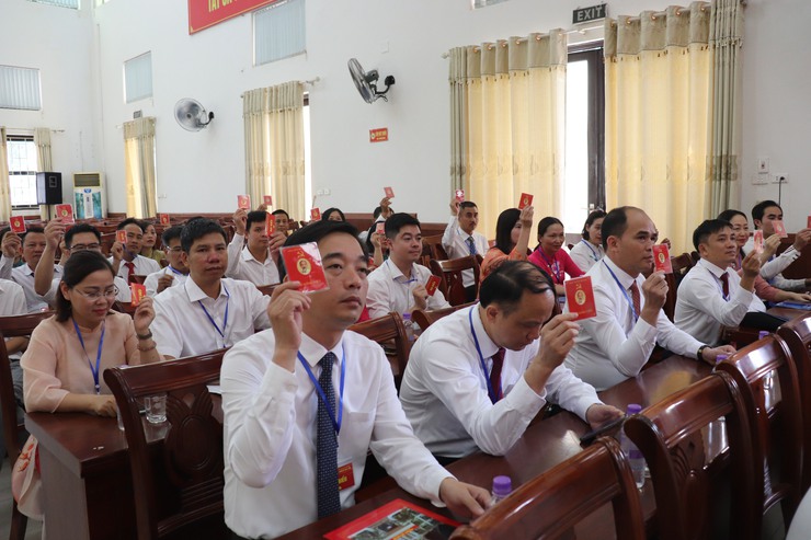 Đại hội Đảng bộ UBND xã Bát Tràng lần thứ I, nhiệm kỳ 2025-2030- Ảnh 6.