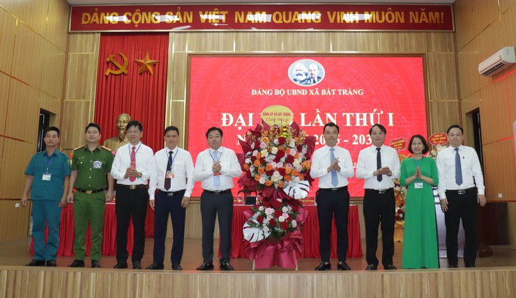 Đại hội Đảng bộ UBND xã Bát Tràng lần thứ I, nhiệm kỳ 2025-2030- Ảnh 1.