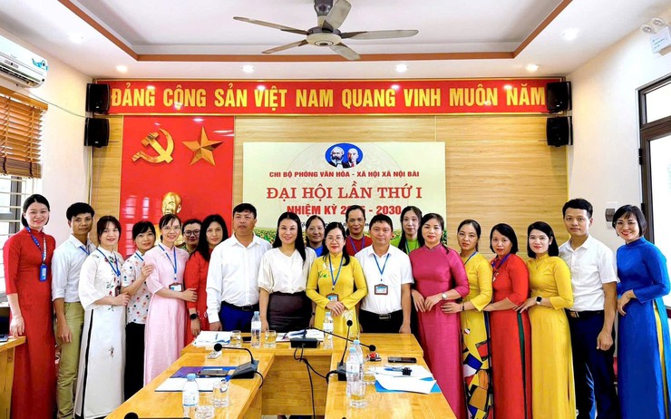ĐẠI HỘI CHI BỘ CÁC CƠ QUAN TRỰC THUỘC ĐẢNG BỘ UBND XÃ NỘI BÀI, NHIỆM KỲ 2025-2030 THÀNH CÔNG TỐT ĐẸP- Ảnh 3.
