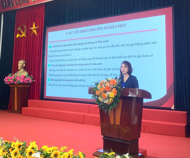 Phường Bồ Đề triển khai Hội nghị tổ chức lấy ý kiến nhân dân về Phương án đổi tên tổ dân phố sau sắp xếp đơn vị hành chính cấp xã của Thành phố Hà Nội- Ảnh 1.