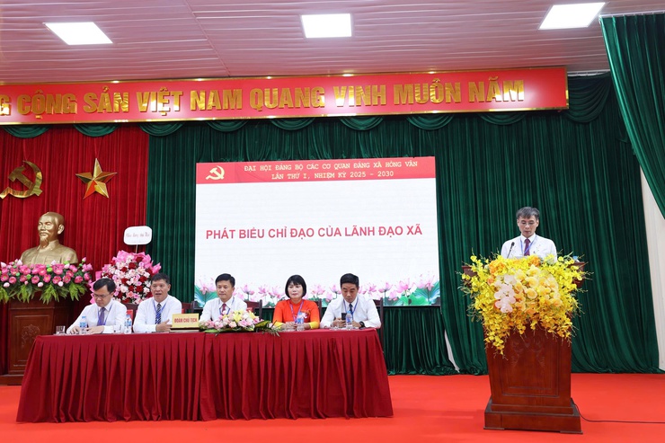 Đại hội lần thứ Nhất Đảng bộ các cơ quan Đảng xã Hồng Vân, nhiệm kỳ 2025 – 2030 thành công tốt đẹp- Ảnh 4.