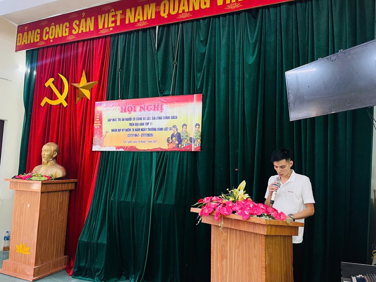 Tổ dân phố 11Y phường Yên Nghĩa tổ chức Hội nghị gặp mặt, tri ân người có công và các gia đình chính sách nhân kỷ niệm 78 năm Ngày Thương binh - Liệt sĩ- Ảnh 6.
