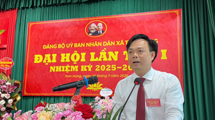 Đại hội Đảng bộ UBND xã Tam Hưng lần thứ I, nhiệm kỳ 2025–2030: Đoàn kết – Kỷ cương – Đổi mới – Phát triển vì chính quyền hiện đại, gần dân, sát dân- Ảnh 2.