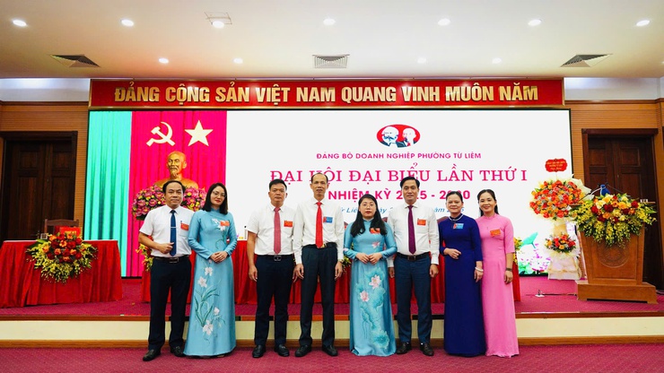 Đảng bộ Doanh nghiệp Phường Từ Liêm tổ chức thành công Đại hội  đại biểu lần thứ I, nhiệm kỳ 2025 - 2030- Ảnh 5.
