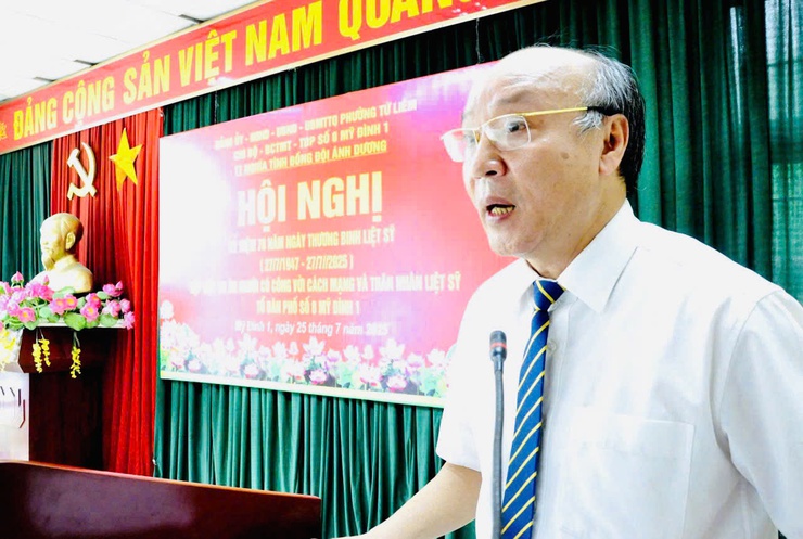 TDP số 8 Mỹ Đình 1 phường Từ Liêm tri ân các gia đình có thân nhân liệt sĩ, các thương bệnh binh trong TDP- Ảnh 3.