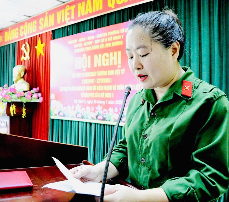 TDP số 8 Mỹ Đình 1 phường Từ Liêm tri ân các gia đình có thân nhân liệt sĩ, các thương bệnh binh trong TDP- Ảnh 2.