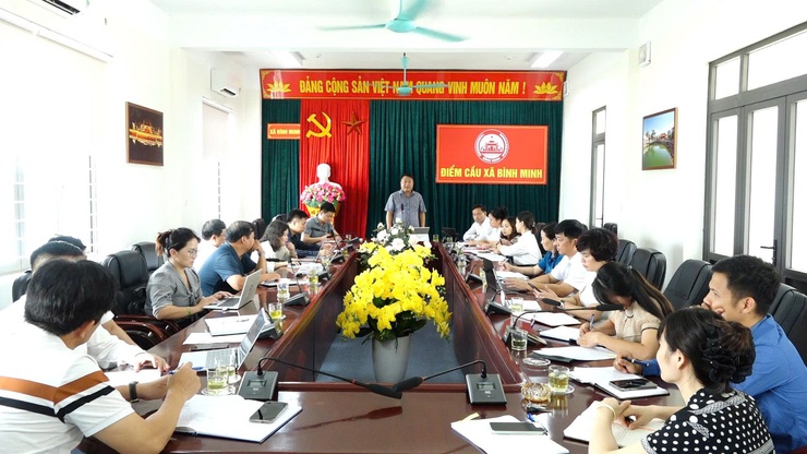 THƯỜNG TRỰC ĐẢNG ỦY XÃ BÌNH MINH LÀM VIỆC VỚI CÁC TIỂU BAN PHỤC VỤ ĐẠI HỘI ĐẢNG BỘ LẦN THỨ I, NHIỆM KỲ 2025–2030- Ảnh 6.