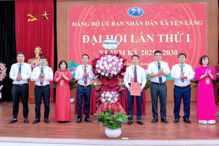Đảng bộ UBND xã Yên Lãng tổ chức thành công Đại hội lần thứ nhất, nhiệm kỳ 2025 – 2030- Ảnh 1.