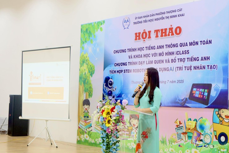 Trường Tiểu học Nguyễn Thị Minh Khai khởi động hành trình chinh phục tiếng Anh cho học sinh- Ảnh 1.