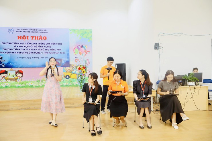 Trường Tiểu học Nguyễn Thị Minh Khai khởi động hành trình chinh phục tiếng Anh cho học sinh- Ảnh 2.