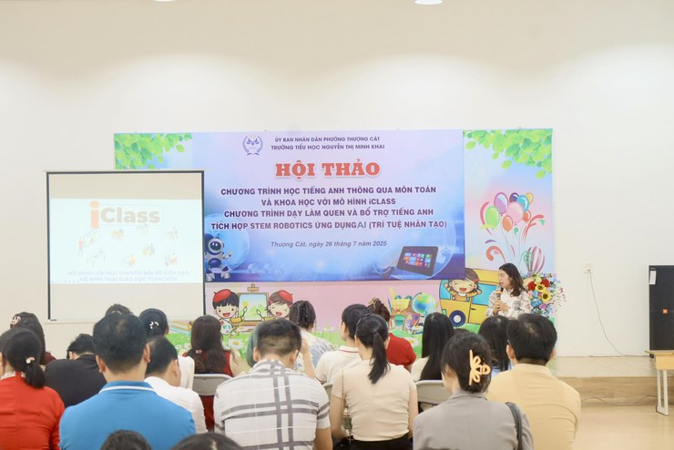 Trường Tiểu học Nguyễn Thị Minh Khai khởi động hành trình chinh phục tiếng Anh cho học sinh- Ảnh 5.