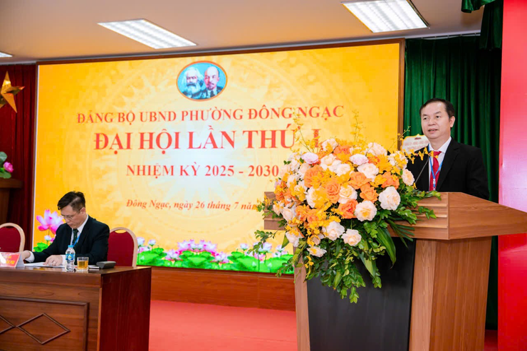 ĐẠI HỘI ĐẢNG BỘ UBND PHƯỜNG ĐÔNG NGẠC LẦN THỨ NHẤT NHIỆM KỲ 2025 – 2030 ĐÃ THÀNH CÔNG TỐT ĐẸP!- Ảnh 2.