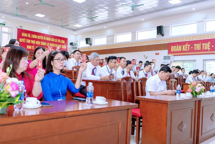 Đảng bộ UBND xã Yên Lãng tổ chức thành công Đại hội lần thứ nhất, nhiệm kỳ 2025 – 2030- Ảnh 2.