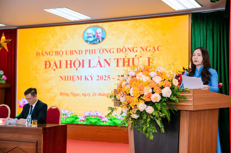 ĐẠI HỘI ĐẢNG BỘ UBND PHƯỜNG ĐÔNG NGẠC LẦN THỨ NHẤT NHIỆM KỲ 2025 – 2030 ĐÃ THÀNH CÔNG TỐT ĐẸP!- Ảnh 4.