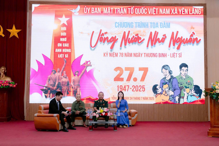 XÃ YÊN LÃNG TỔ CHỨC NHIỀU HOẠT ĐỘNG TRI ÂN NHÂN DỊP KỶ NIỆM 78 NĂM NGÀY THƯƠNG BINH – LIỆT SĨ- Ảnh 4.