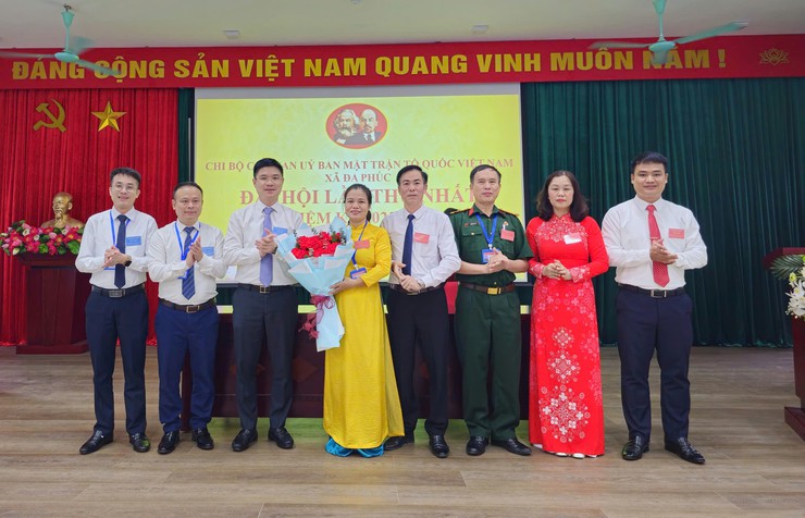 ĐẠI HỘI CÁC CHI BỘ CƠ QUAN ĐẢNG ỦY XÃ ĐA PHÚC- Ảnh 7.
