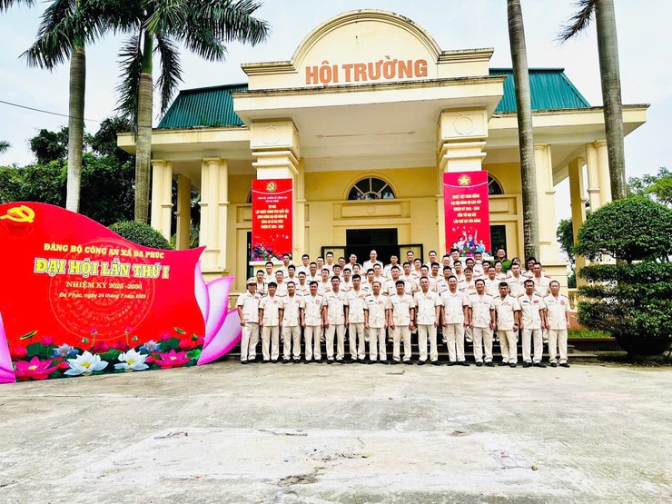 ĐẠI HỘI ĐẢNG BỘ CÔNG AN XÃ ĐA PHÚC LẦN THỨ NHẤT, NHIỆM KỲ 2025 – 2030- Ảnh 5.