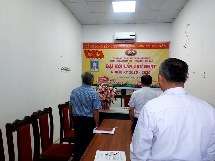 Đảng bộ UBND xã Yên Lãng tổ chức thành công Đại hội lần thứ nhất, nhiệm kỳ 2025 – 2030- Ảnh 7.
