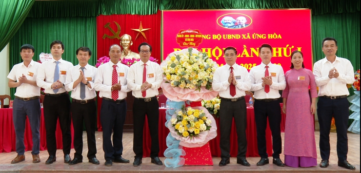ĐẢNG BỘ UBND XÃ ỨNG HÒA TỔ CHỨC THÀNH CÔNG ĐẠI HỘI LẦN THỨ NHẤT, NHIỆM KỲ 2025 -2030.- Ảnh 1.