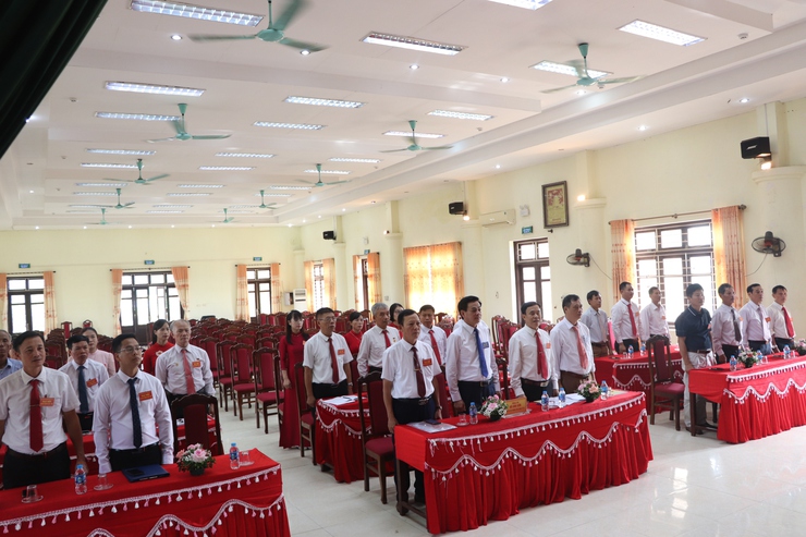 Đại hội Chi bộ Cơ quan Ủy Ban MTTQ Việt Nam xã Bất Bạt lần thứ I, nhiệm kỳ 2025 – 2030.- Ảnh 2.