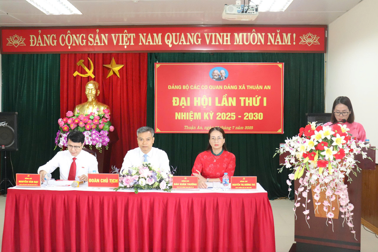 Đại hội Đảng bộ Các cơ quan Đảng xã Thuận An lần thứ I, nhiệm kỳ 2025- 2030- Ảnh 2.