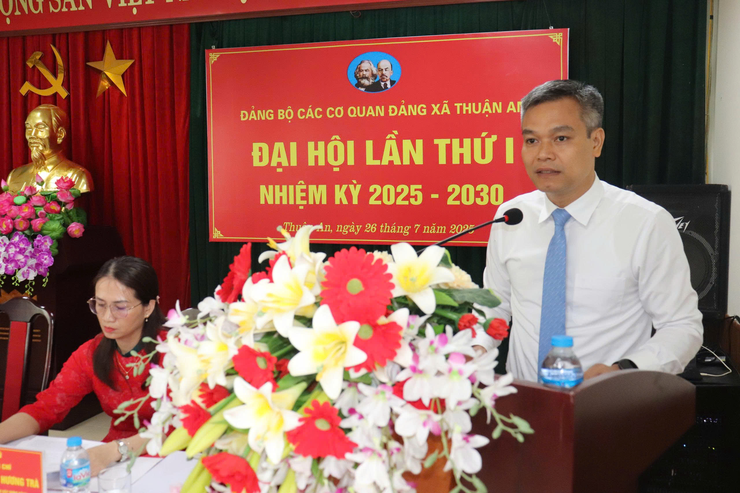 Đại hội Đảng bộ Các cơ quan Đảng xã Thuận An lần thứ I, nhiệm kỳ 2025- 2030- Ảnh 3.